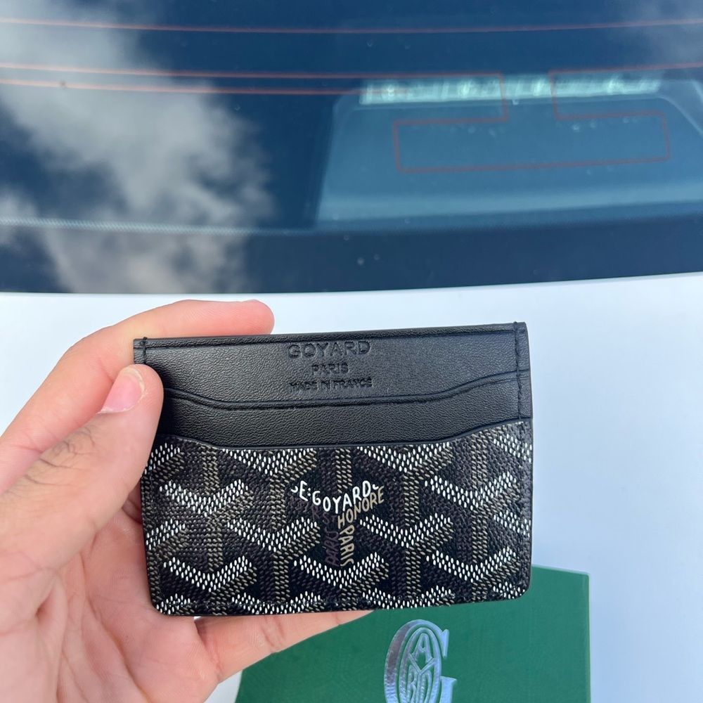 Goyard Black Card Holder